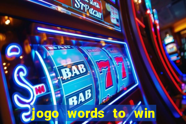 jogo words to win paga mesmo